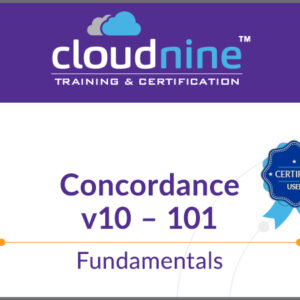 Concordance v10 101